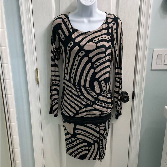 INC International Concepts Dresses & Skirts - INC International Concepts Print Drop Waist & Fitted Skirt Dress